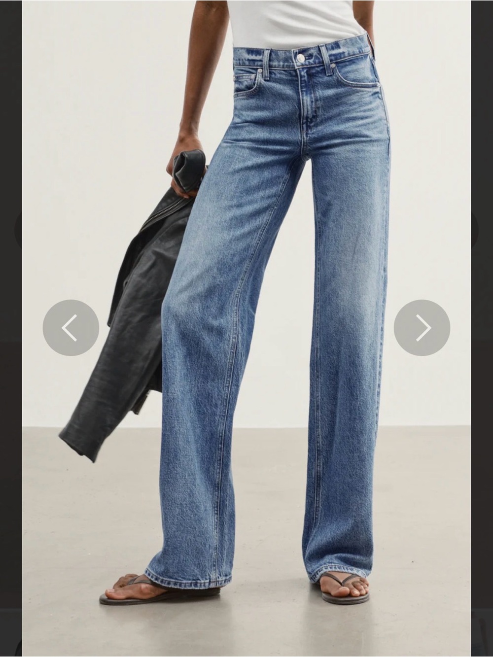 AYR “The Secret Sauce” Wide-Leg High-Rise Jeans